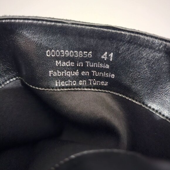 Free People Echo Over The Knee Boot Womens EU 41 Black Suede Tall Block Heel - Picture 14 of 15